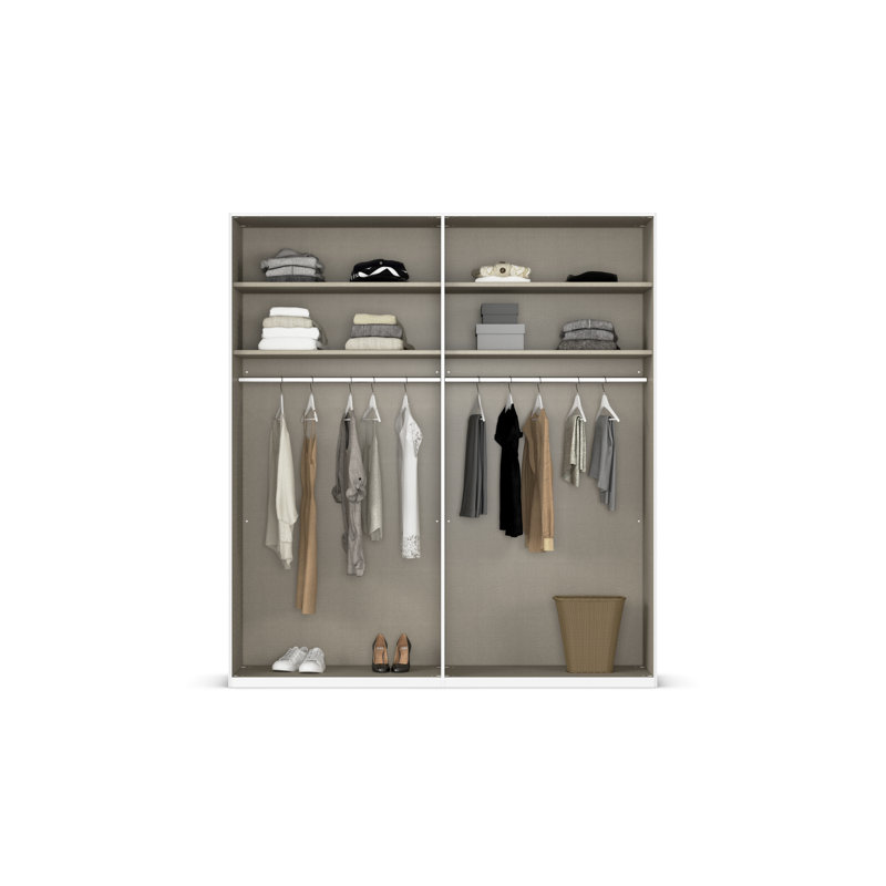 Lumis 2 Door Sliding Wardrobe, Basic