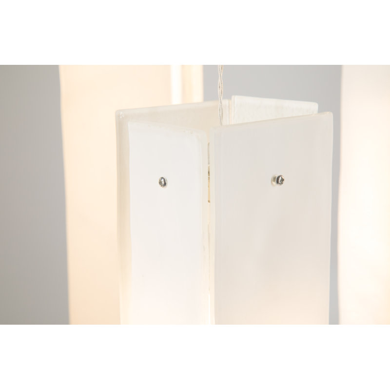 10 - Light White LED Cluster Pendant, White , 10