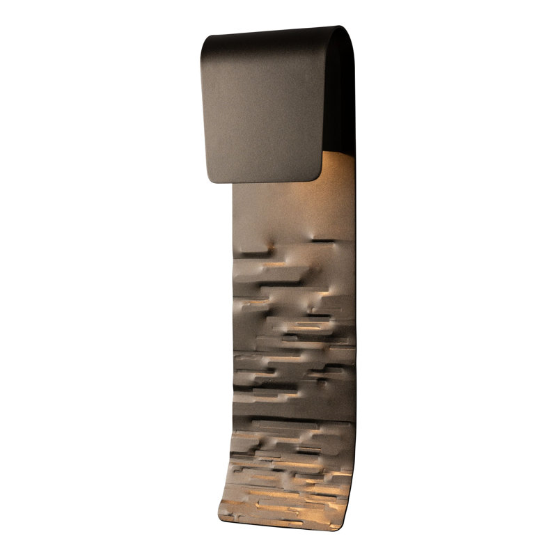Element Outdoor Sconce, 25" H x 7" W x 4.5" D, Oil Rubbed Bronze