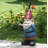 Gnome Holding Lantern Garden Statue
