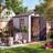 4x6 FT Outdoor Plastic Resin Storage Shed With Floor Window Sloping Roof Lockable Door For Patio Backyard Garden Lawn Mower Bike And Tool Storage-124521550