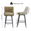 Tabourets de bar pivotants en microfibre de cuir avec revêtement de cuisine-1187470671-1187470669
