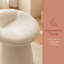 Tabouret décoratif en fer forgé blanc