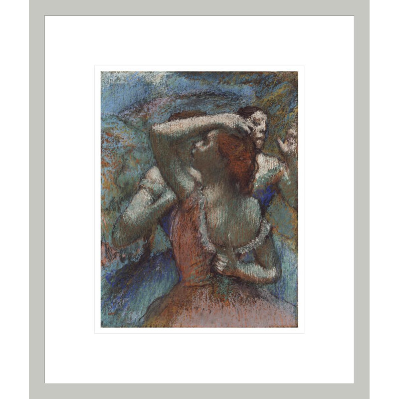 «Dancers» par Edgar Degas, impression giclée sur cadre, H 16,12 po x l 13,75 po