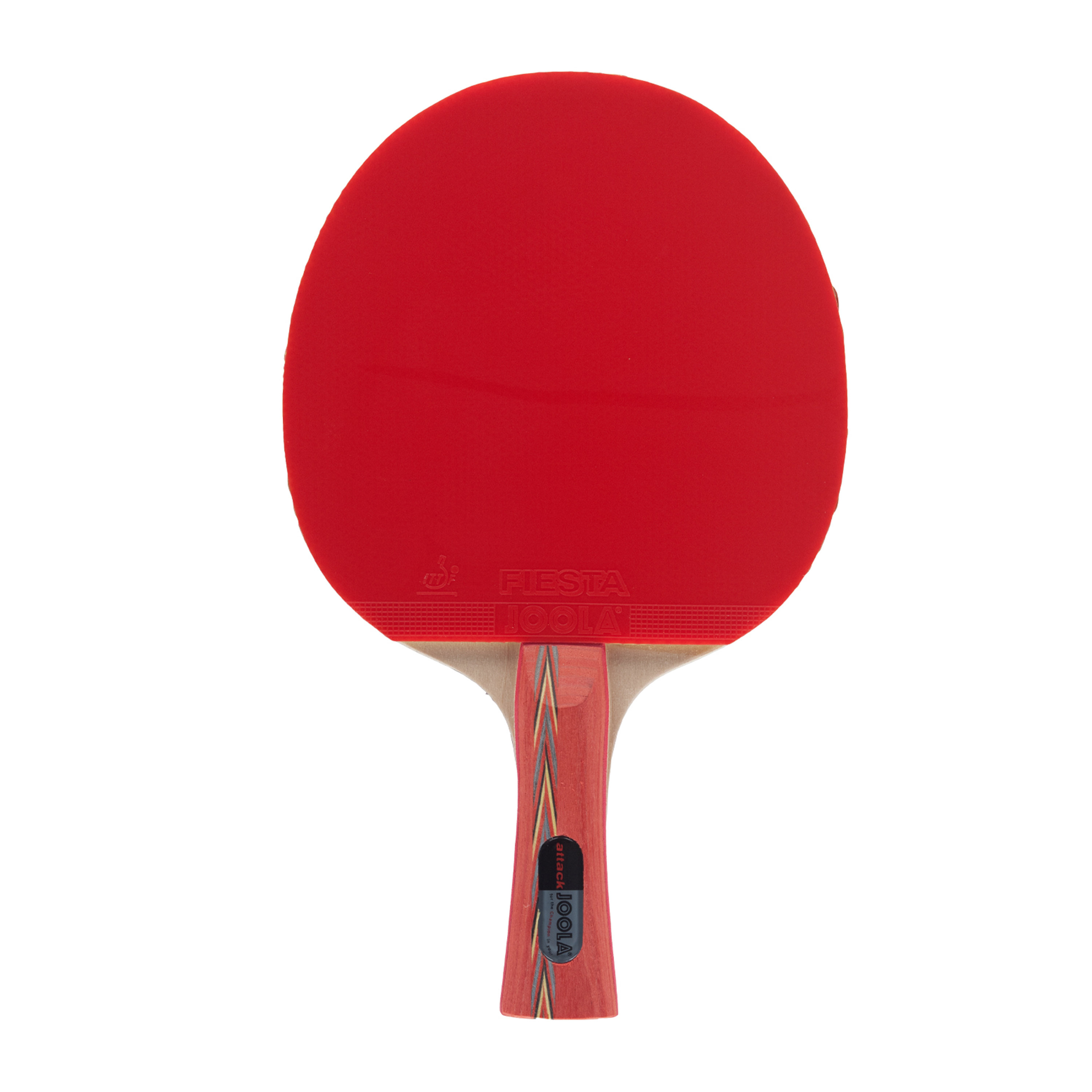 Set de 6 raquettes ping-pong plastique