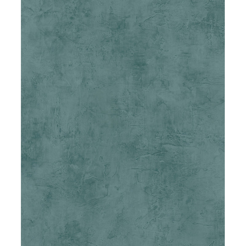 Loudoun Textured Concrete Effect 10.05m x 53cm Wallpaper Roll, Green
