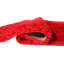 Plume Eudella à poil long rouge uni-1152723728