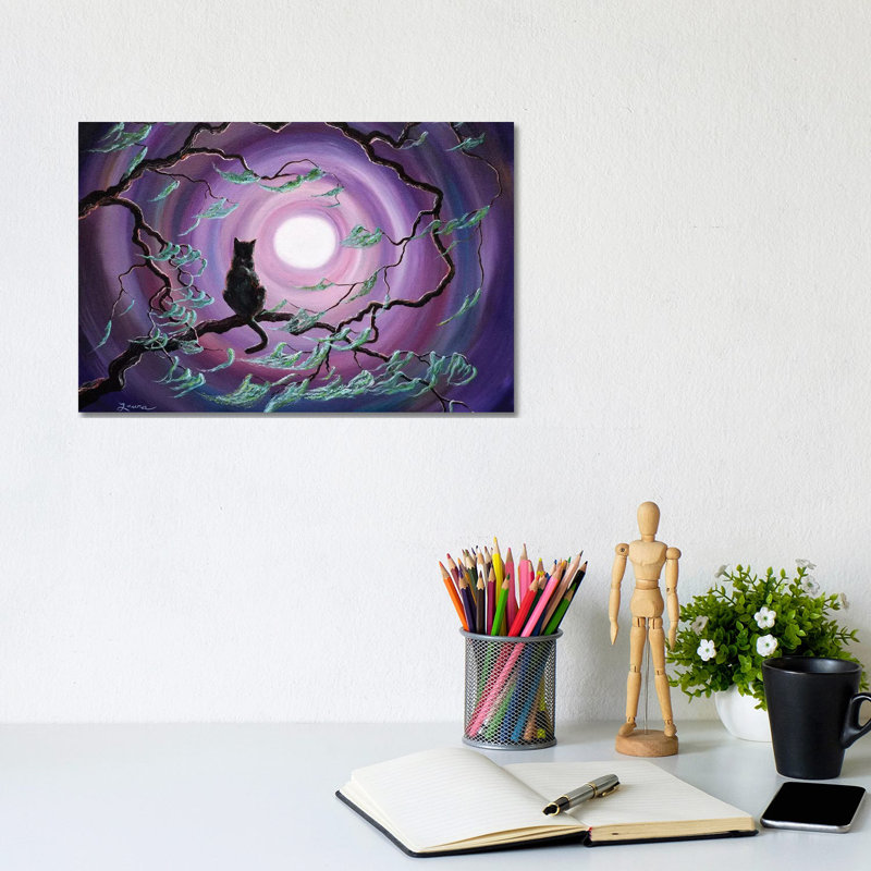 The Wind In My Fur by Laura Iverson - Wrapped Canvas Gallery-Wrapped Canvas Giclée, 20.32 cm H x 30.48 cm W