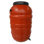 UpCycle Products 55 Weather Resistant Plastic Dual Overflow Rain Barrel