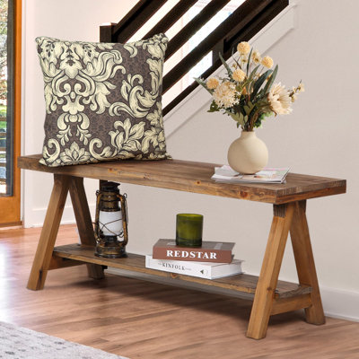 Farmhouse Wood Bench
