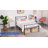 Anelis Metal Bed Frame Platform with Curved Design Headboard & Footboard-283079542-289234376
