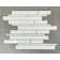 Marble Random Linear Mosaic Wall Tiles