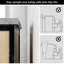 Commode d'appoint en fer Yoland