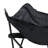 2PCS Outdoor Camping Chairs Folding/Portable,  Carry Bag ,Black-2119486843