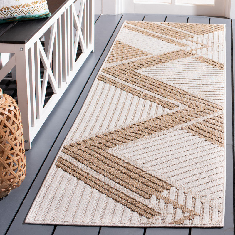 Global Performance Indoor/Outdoor Area Rug, Round 4'