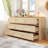 Bywoods 9-Drawer Rattan Dresser