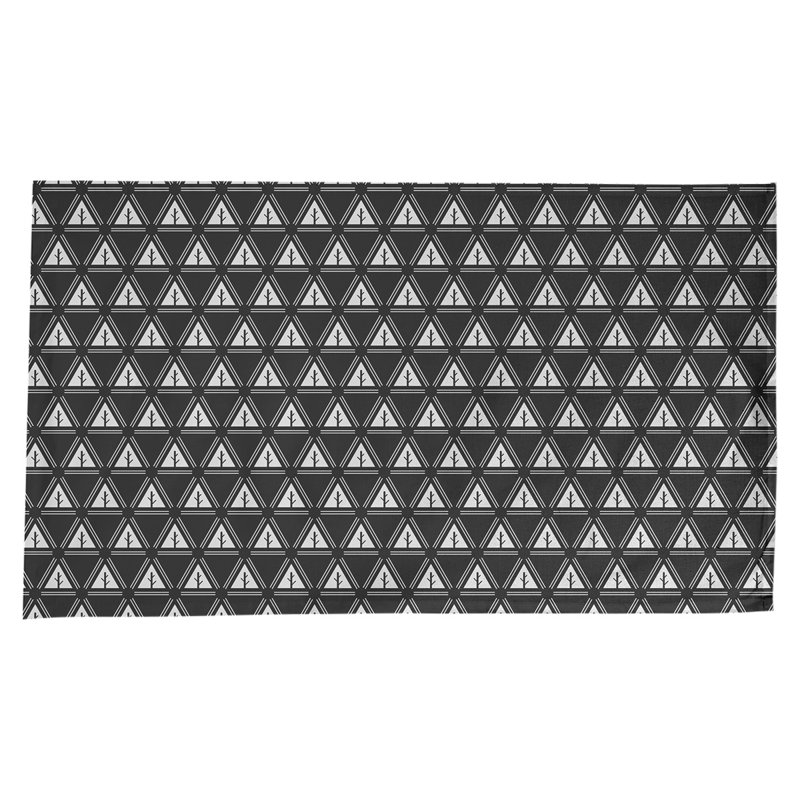 Nappe d’arbre minimaliste classique Barbra, Noir