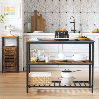 Ladue 120 cm W Kitchen Island with Top