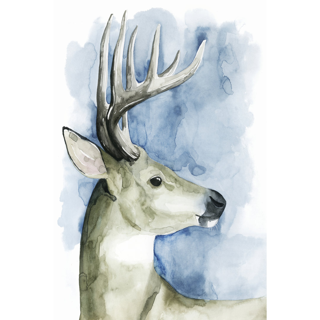 Leinwandbild Wandering Stag II von Grace Popp