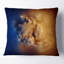 Petit coussin à motif abstrait brun-30730781-30730785