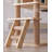 Minimalist Wooden Cat Tree with Sisal Rope Posts & Space Capsule