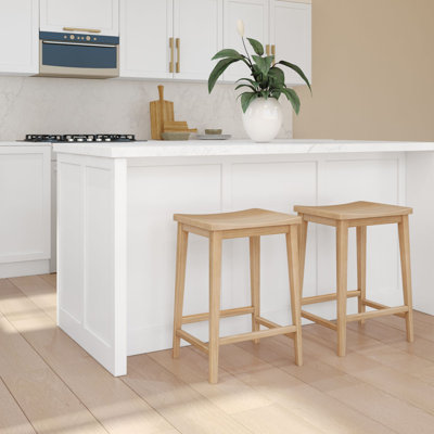 Solid Wood 24 inch Counter Stool