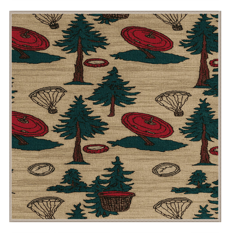  Tapis lavable pour terrain de golf, Carré 3 pi