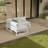 Anusri 3-Person Modular Aluminum Patio Sectional-1798082600