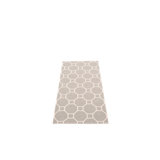 Rakel Hand Loomed Geometric Shapes Area Rug in Grey