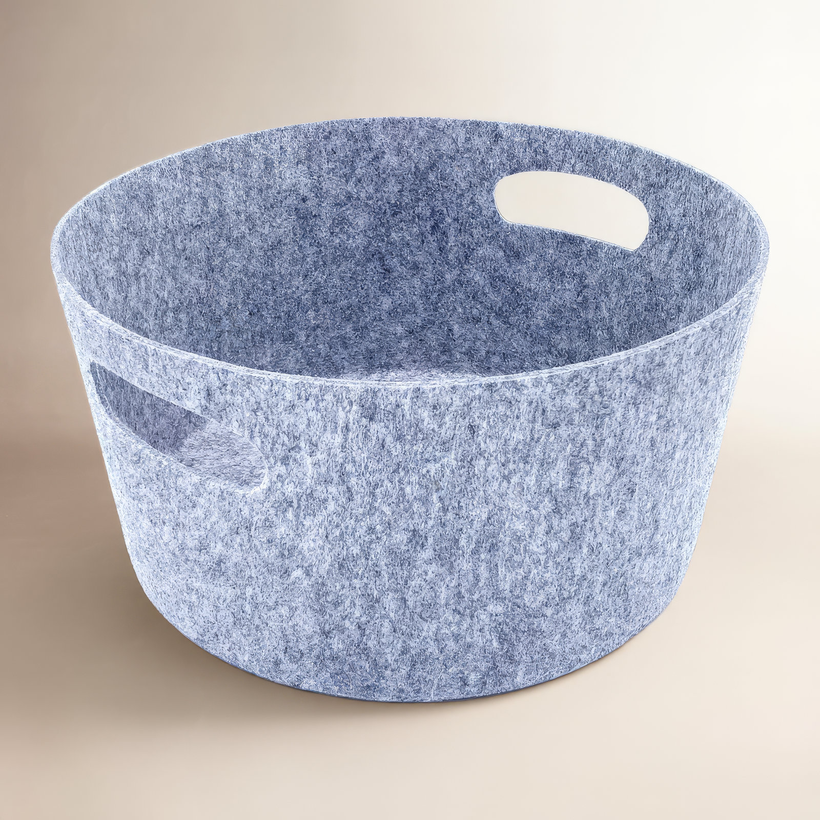 Fabric Decorative Bin 1, Gray
