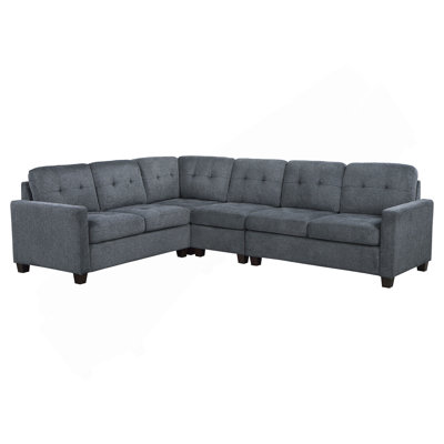 Canapé modulaire rembourré 4 pièces Ashland