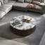 Table basse ronde en marbre