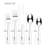 RHODA 18/0 Stainless Steel Mirror 42 Pieces Flatware Set with Buffet