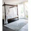 Antique'd Silk Oriental Area Rug in Taupe-25181577