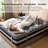 KING 14 Inch Shadow Hybrid Mattress, Medium-Plush Euro Top, Gel Memory Foam for Pressure Relief & Motion Isolation, CertiPUR-US Certified-1415662453-1415662455