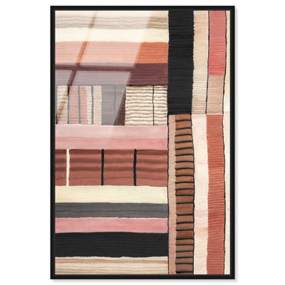 "Terracotta", Ira Colmeva, impression murale encadrée par Art Remedy, cadre noir, 16 x 24