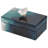 MDF, Glass And Stone Jewellery Box + Mirror