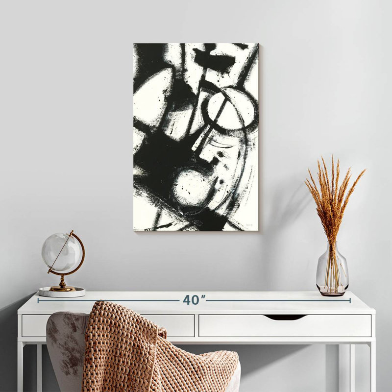Avery Expression Abstract II - blanc, H 24 po x l 16 po