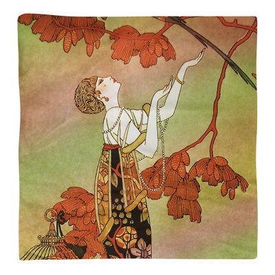 Serviette de coton 10 po femme George Barbier