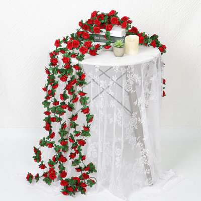 9 Pack Artificial Flower Garland