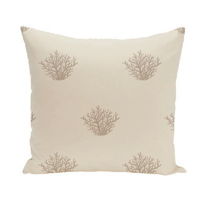 Coastal Calm Reversible Throw Pillow