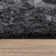Medinger Solid Color Machine Made Shag Polyester Area Rug in Black