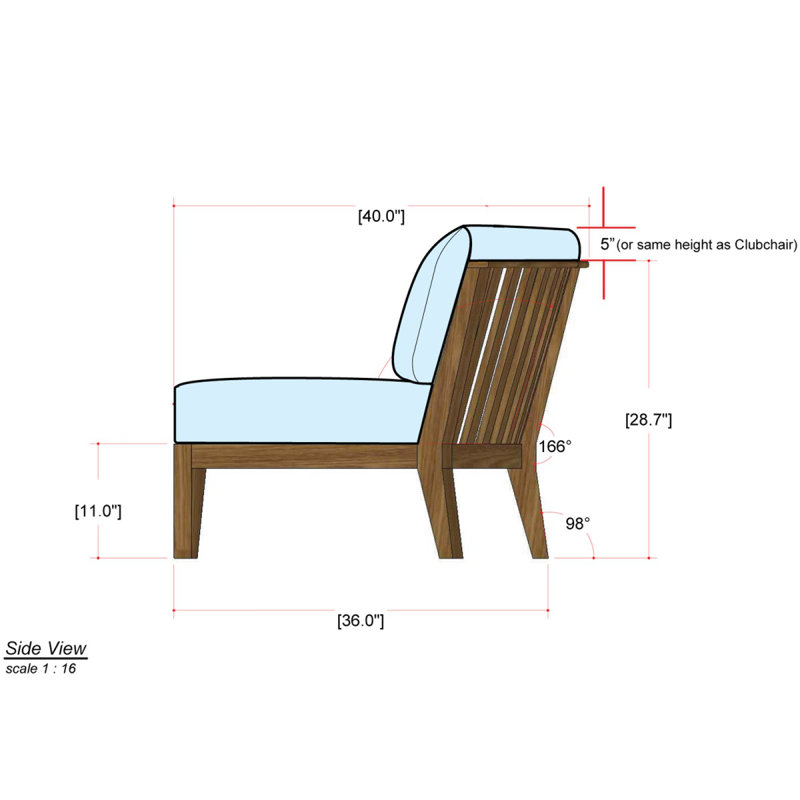 Outdoor Teak Bench