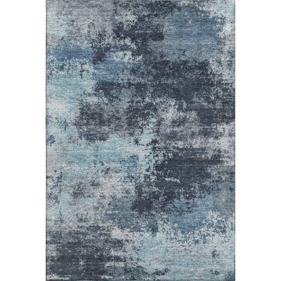 Premium Machine Washable Mayfield AMF2065 Abstract Rug