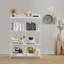 3-Tier Acrylic Bookshelf, Display Storage Organizer