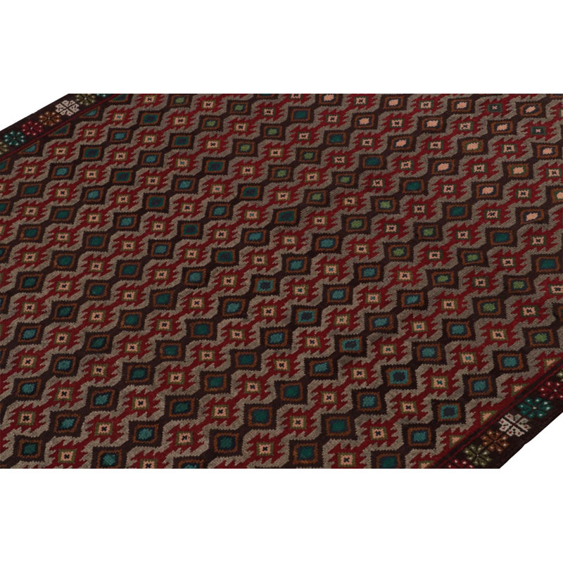 One-of-a-Kind Rectangle 6’x7’10” Wool Area Rug