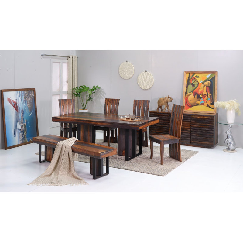 Tyvara Wooden Rectangular Koressa