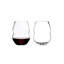 RIEDEL 0450/30 Swirl Red Wine Stemless Tumbler, 20floz, Clear, Pack of 2