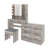Makeup Vanity Set with Lights, USB & Power Outlet and 8 Drawers-770523658