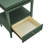 Olana Vintage Green 1-drawer Nightstand-1581059928